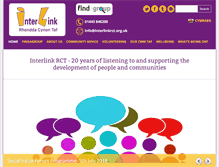 Tablet Screenshot of interlinkrct.org.uk